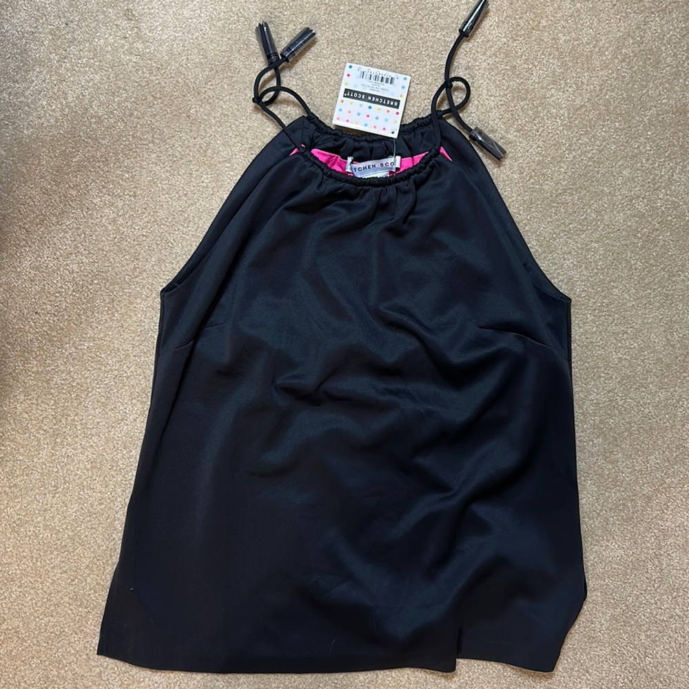 Gretchen Scott tank top w/tassels (still wrapped)